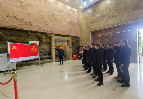 【学习“二十大”】明陞m88官方网站地址开展“奋进新征程 献礼党代会”主题党日活动